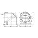 Кутик SD Forte 1 1/4" ВВ SF36832 фото 2