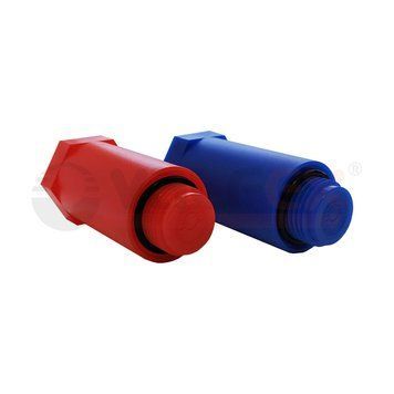 Заглушка різьбова 1/2" синя PPR1/2BLUE фото