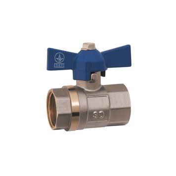 Кран кульовий SD Plus 3/4" ВР для води (метелик) SD602W20 фото