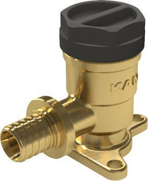 Отвод фиксированный латунный UltraLine KAN (16 Rp1/2 L = 52.5 mm) 2509286006 фото