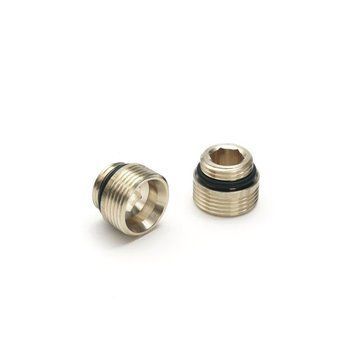 Ніппель з зовн. різьбою 1/2"х3/4", євроконус, латунь 240711001 фото