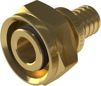Соединитель латунный тип Eurokonus UltraLine KAN (16 G3/4) 2510271001 фото